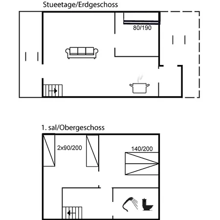 Apartment Anke - 500m From The Sea In Western Jutland By Interhome *